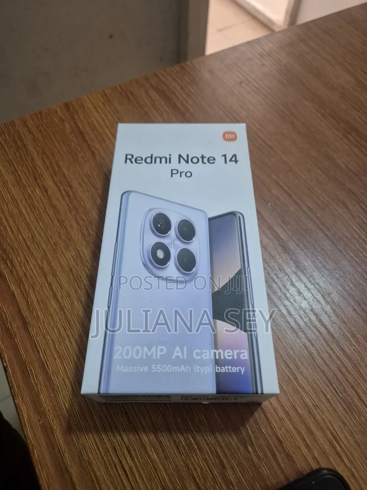 New Xiaomi Redmi Note 14 Pro 256 GB Black