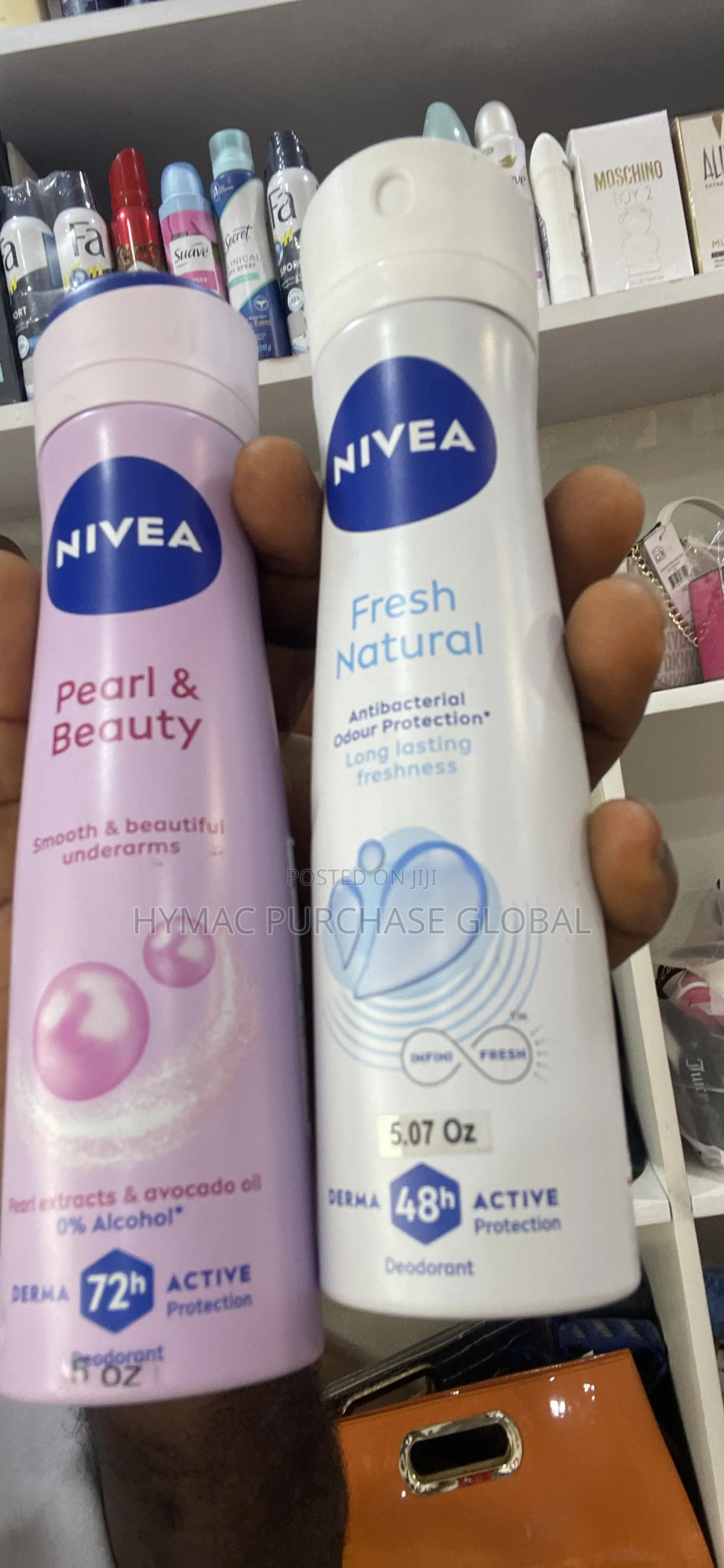 Body Cream, Bathing Jell and Deodorant
