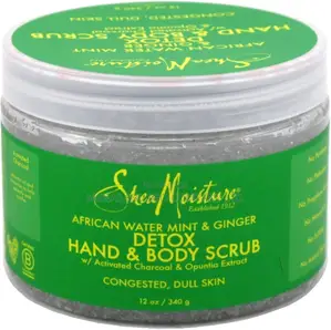 Shea Moisture African Water Mint Ginger Hand Body Scrub