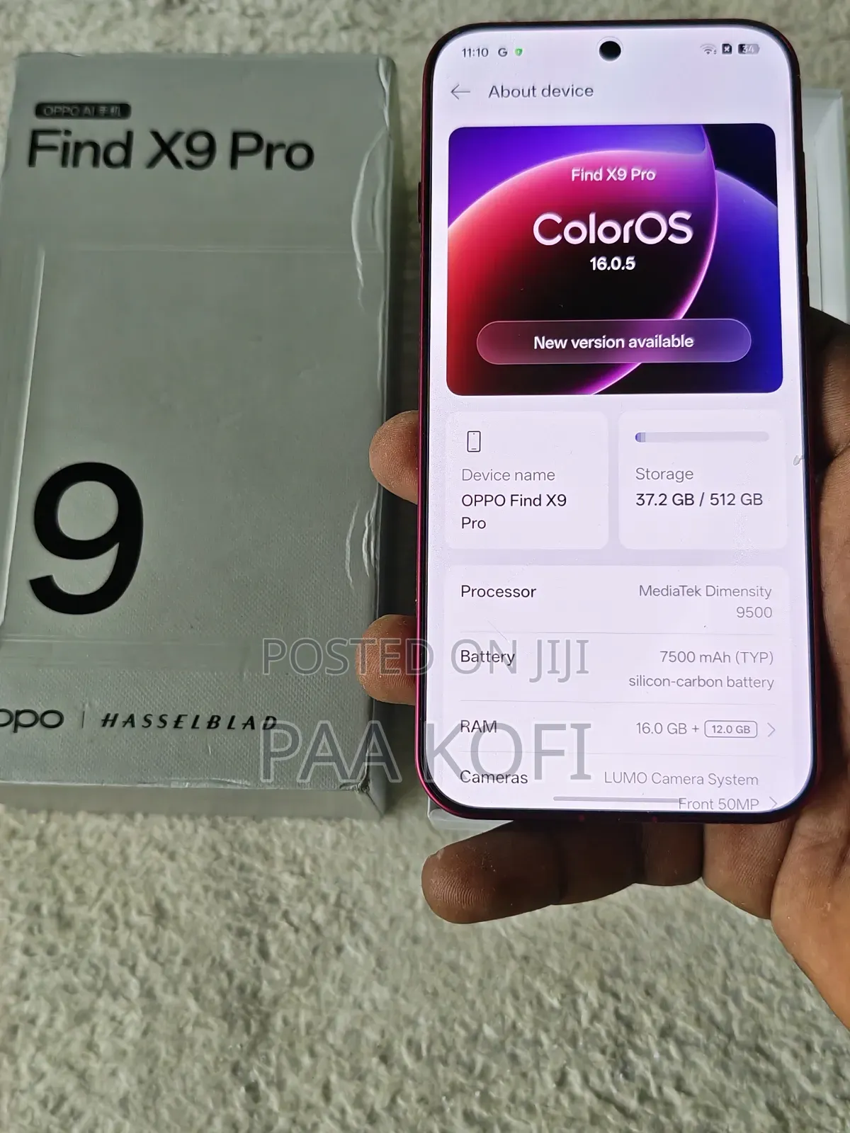 Oppo Find X9 Pro 512 GB Red