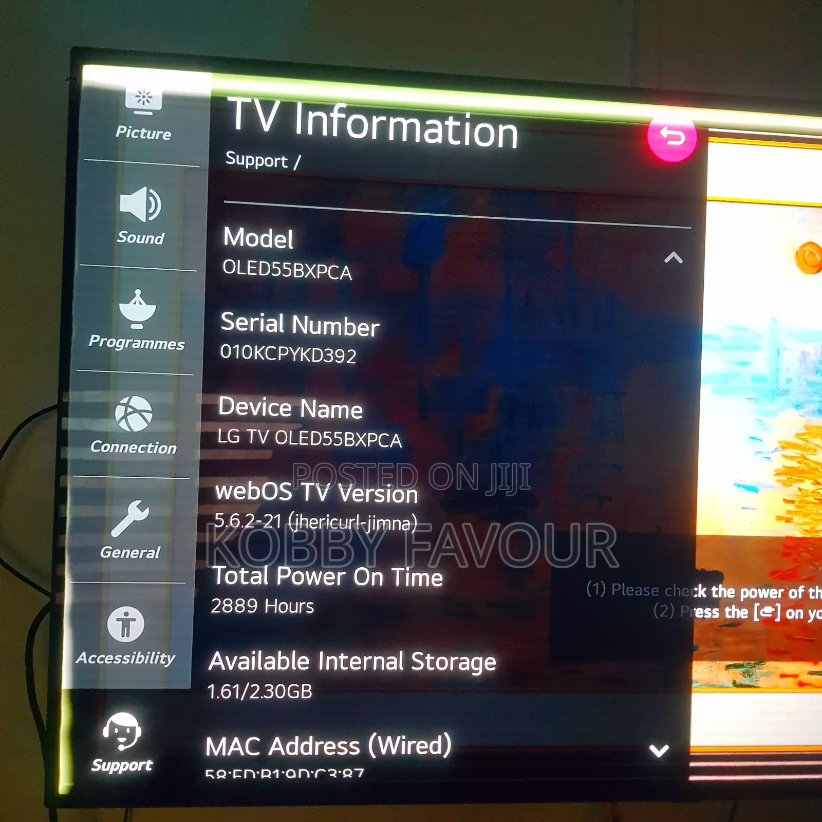 LG Oled 55 Inches Smart TV