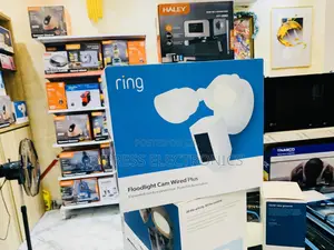 Get a New Ring Floodlight Cam Wired Plus, Outdoor or Business Securit