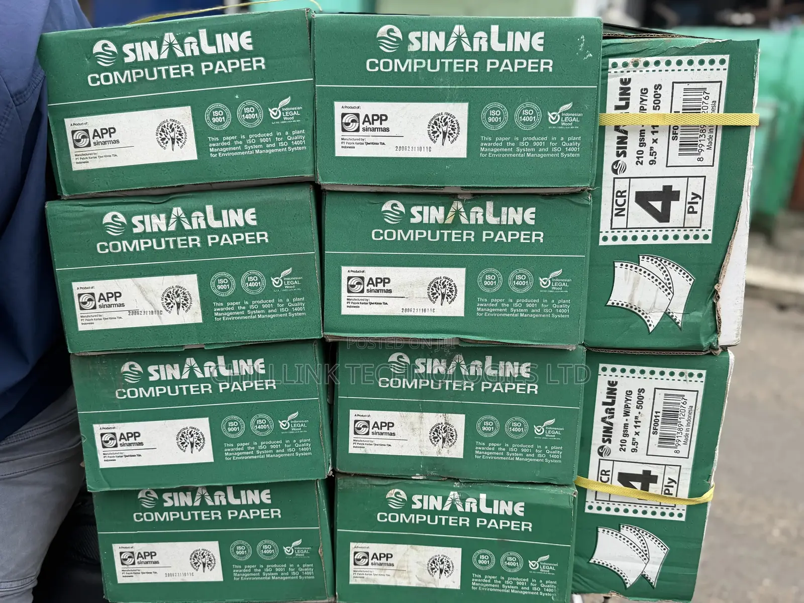 Sinarline 4 Ply Computer Paper
