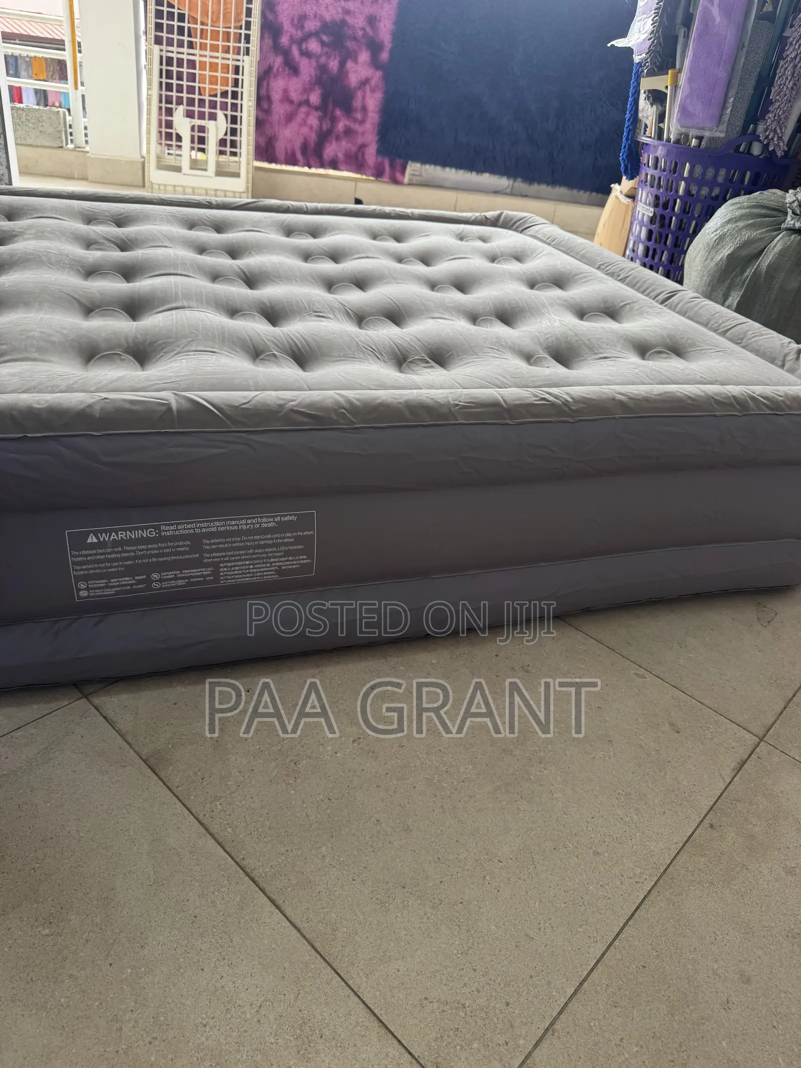 Luxury Inflatable Automatic Pump Thick Double Size Air Mattress