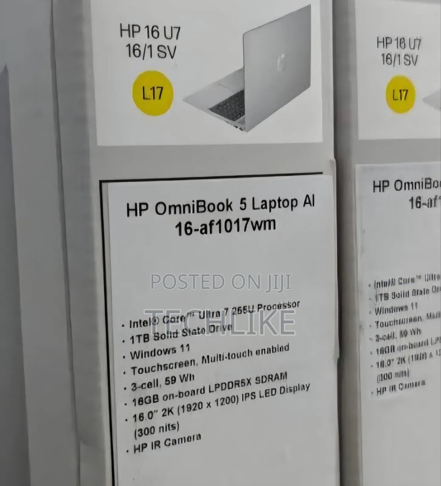 New Laptop HP OmniBook 5 Flip 16GB Intel Core i7 SSD 512GB