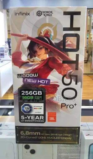 New Infinix Hot 50 Pro+ 4G 256 GB Gold