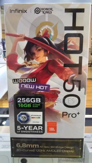 New Infinix Hot 50 Pro+ 4G 256 GB Gold