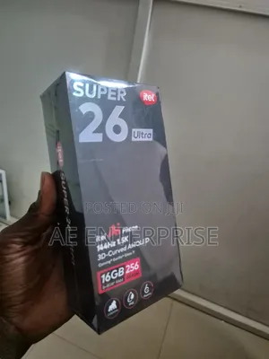 New Itel S26 Ultra 256 GB Black
