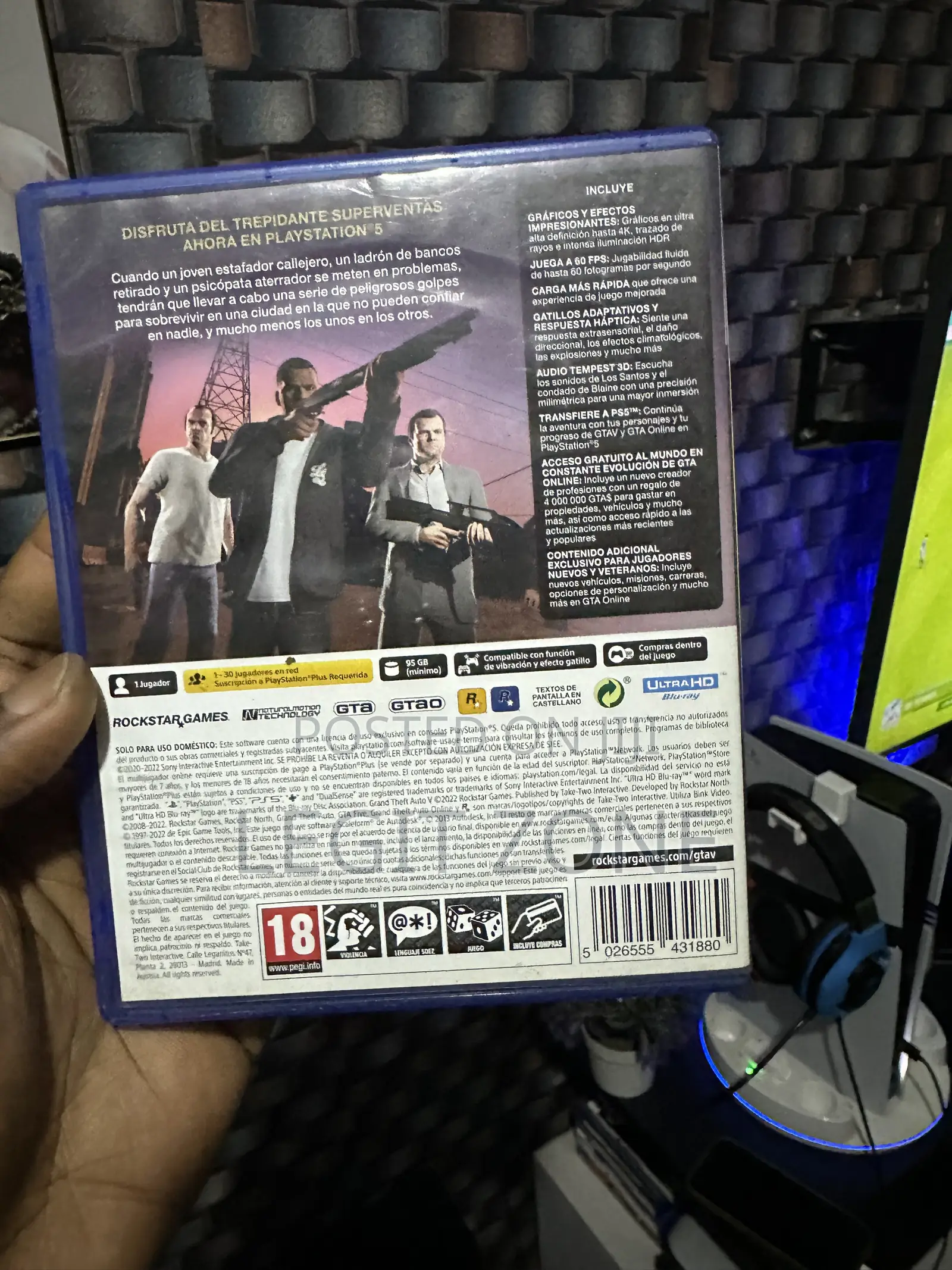 GTAV Ps5 Disc Going for a Cool Price
