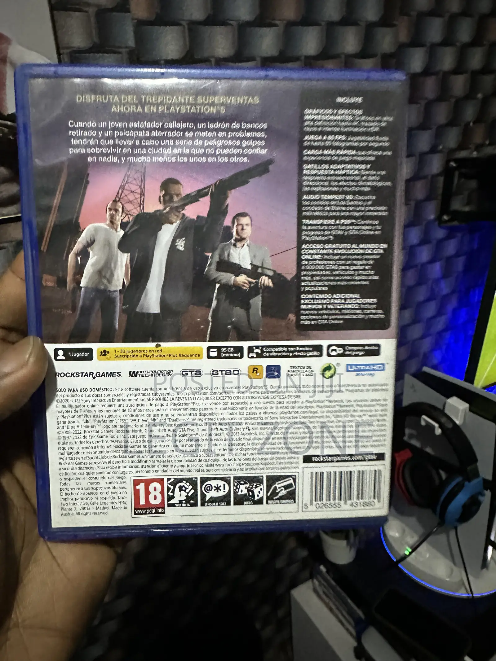 GTAV Ps5 Disc Going for a Cool Price