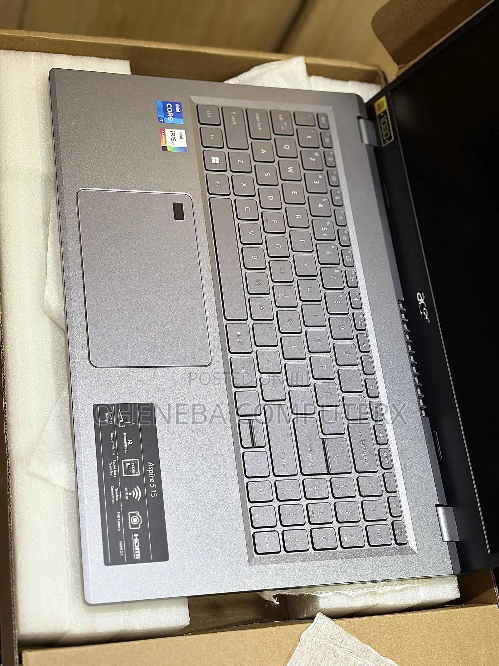 New Laptop Acer Aspire A515-52 32GB Intel Core i7 SSD 512GB