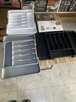 Adjustable Drawer Cutlery Tray Organizer