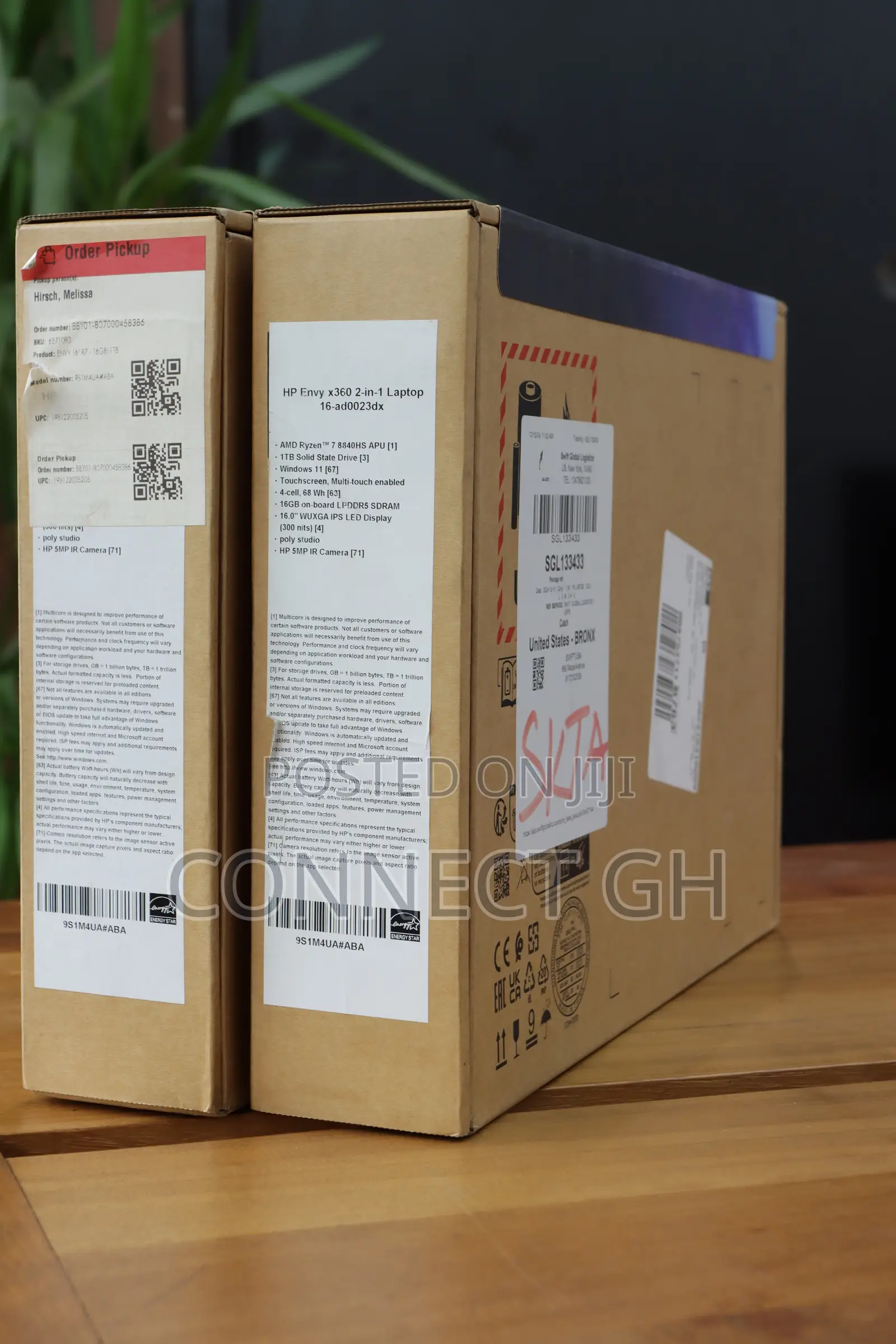 New Laptop HP 16GB AMD Ryzen 7 SSD 1T