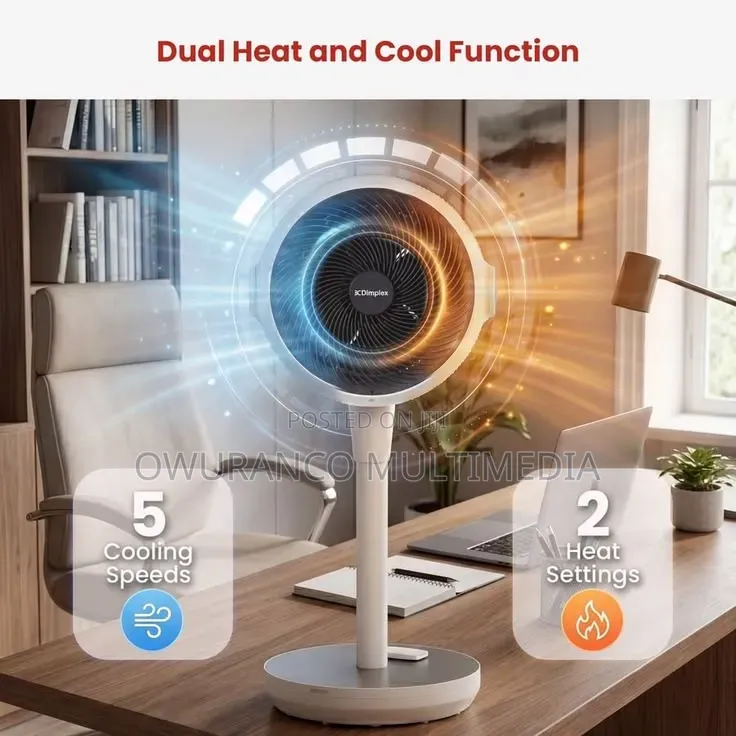 Dimplex Heat Cool Tower Fan (Model DCTF3HCH) 3-in-1 Climate Cooler