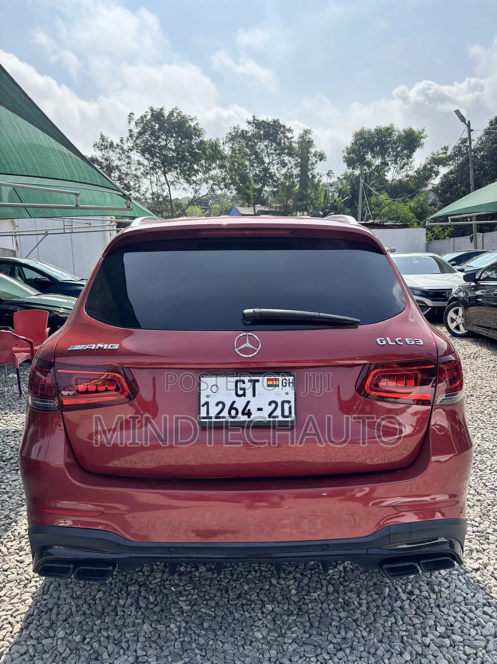 Mercedes-Benz GLC-Class 2018 Red