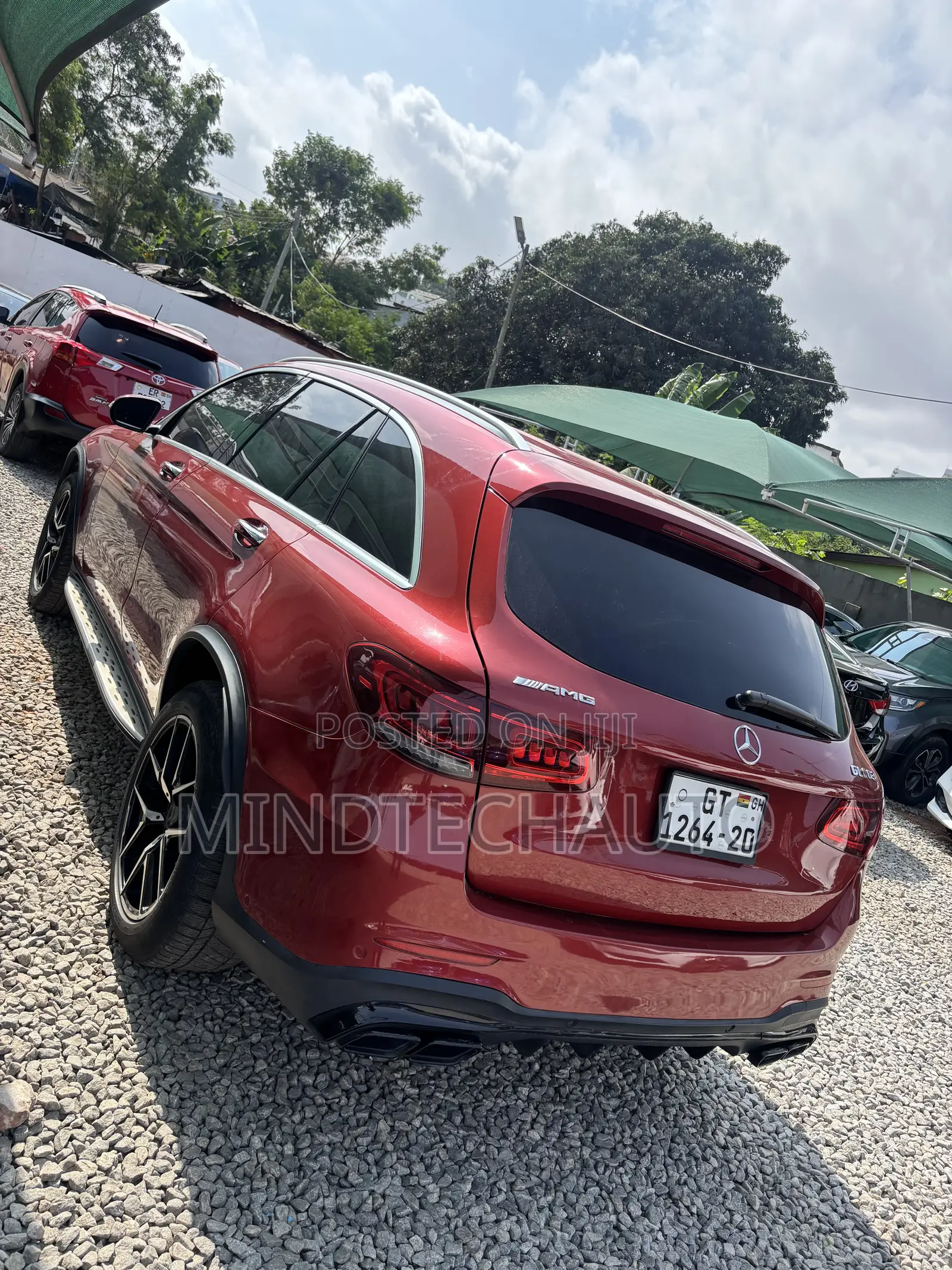 Mercedes-Benz GLC-Class 2018 Red