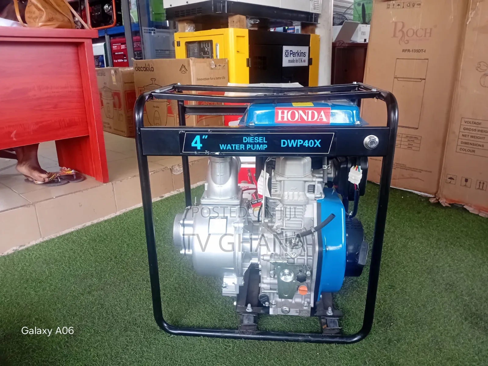 Honda 4-Inch Diesel Pump – High Pressure High Flow4inch