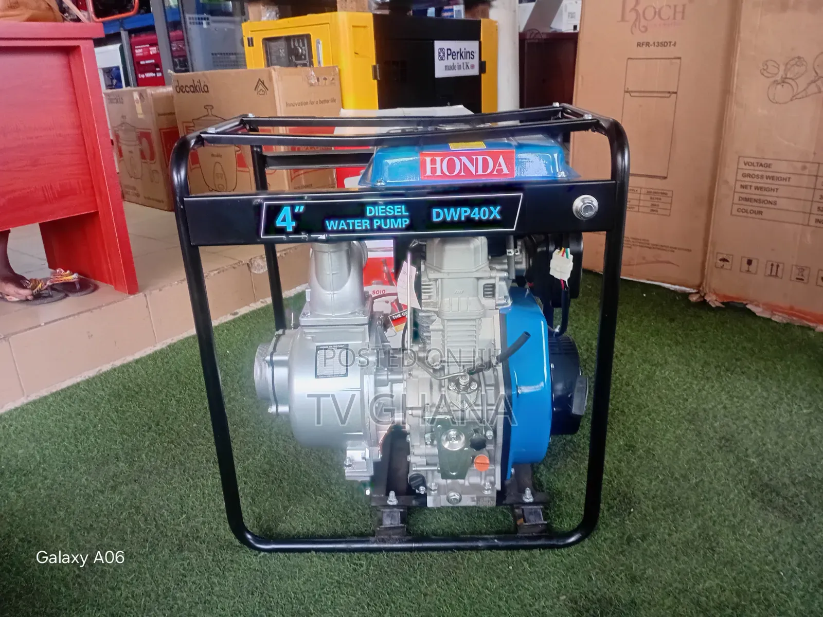 Honda 4-Inch Diesel Pump – High Pressure High Flow4inch