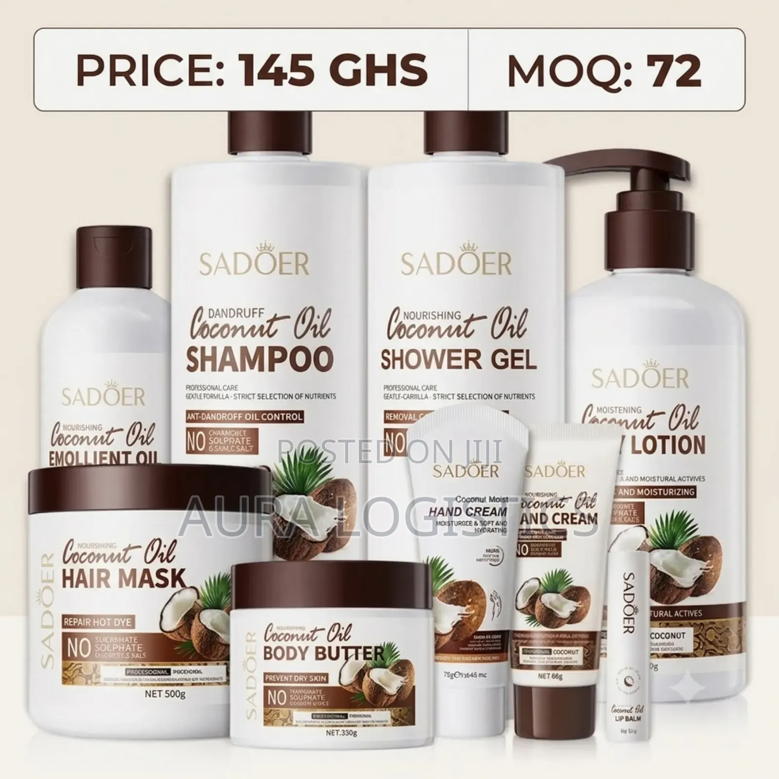 Sadoer Coconut Skin Care