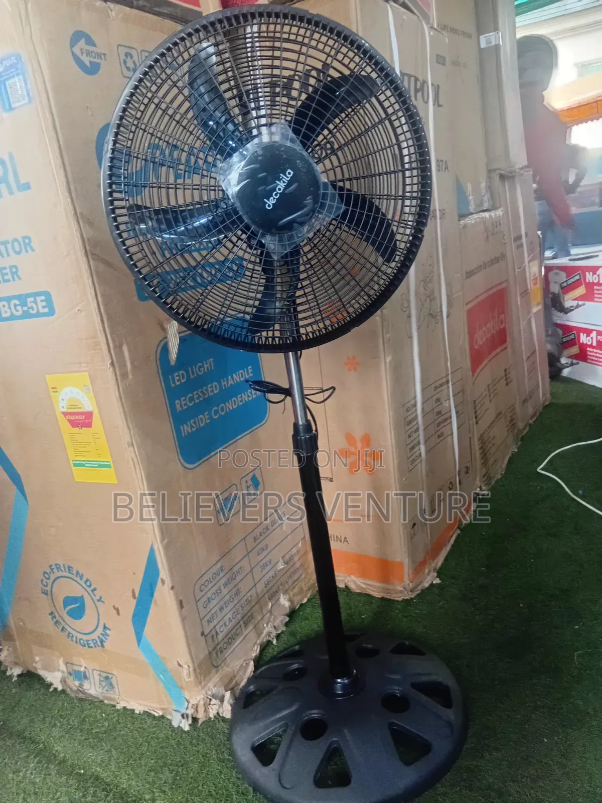 Decakila High-Performance Standing Fan – Built to Last
