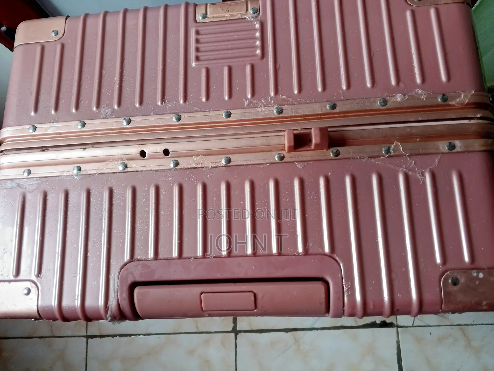 Used Luxurious Zipless Trolley Luggage Unbreakable