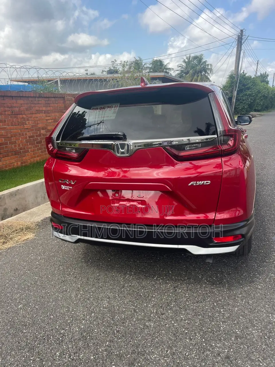 Honda CR-V EX 2021 Red
