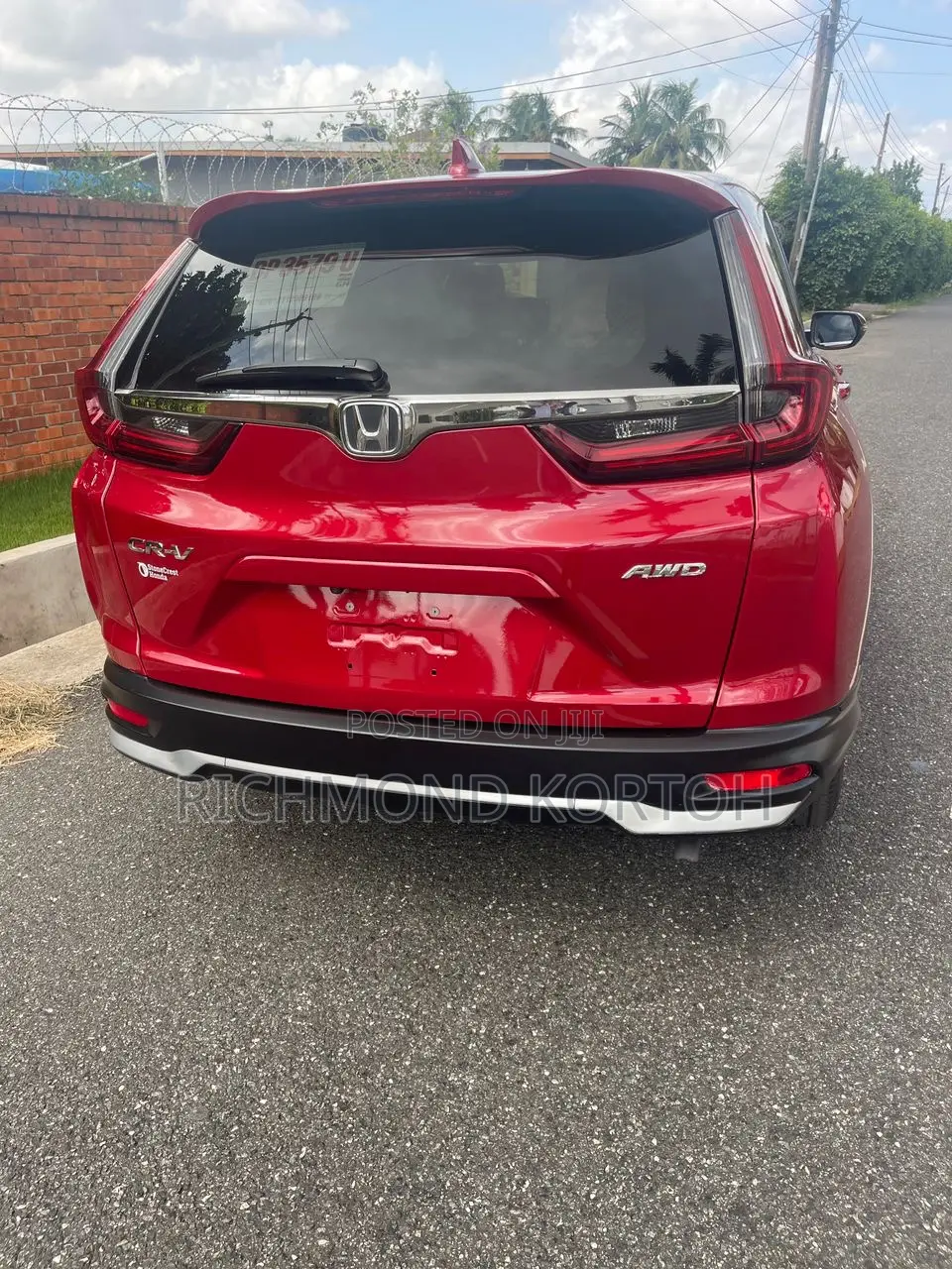 Honda CR-V EX 2021 Red