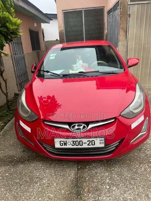 Hyundai Elantra 2013 Red