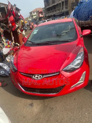 Hyundai Elantra 2013 Red