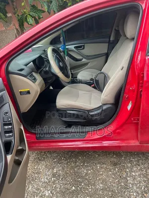 Hyundai Elantra 2013 Red