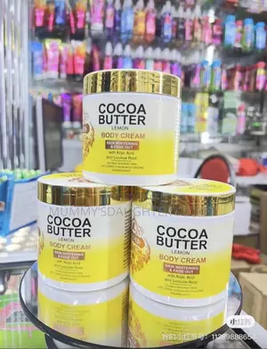 Roushun Cocoa Butter Lemon Body Cream With Kojic