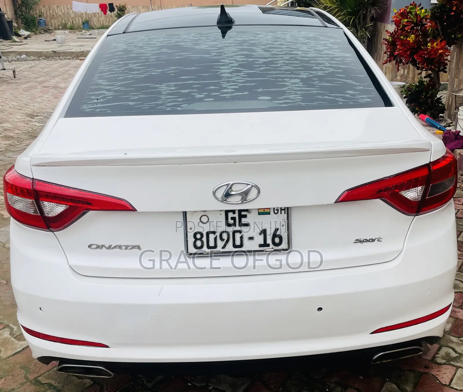 Hyundai Sonata Sport 2.0T Sedan FWD (2.0L 4cyl 6A) 2016 White