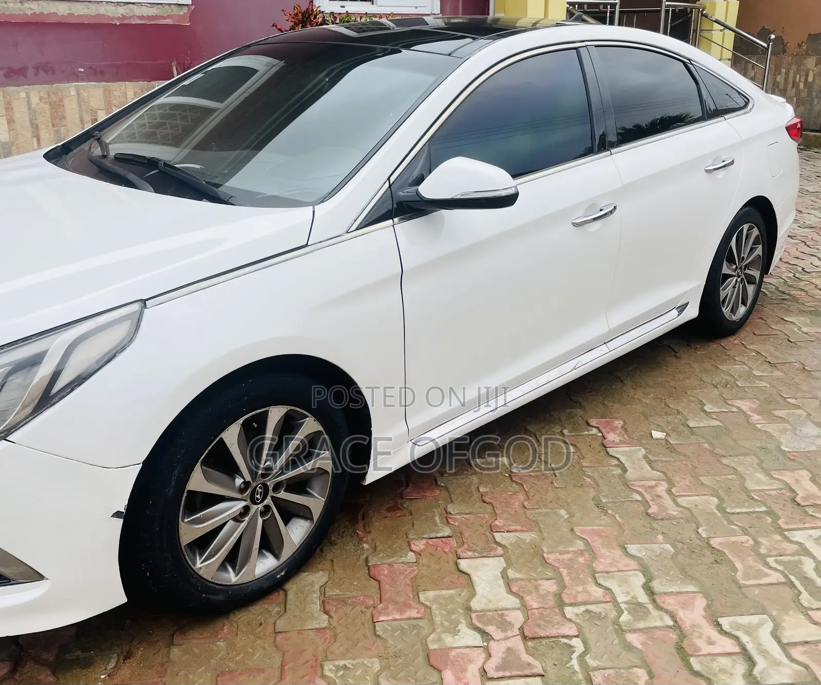 Hyundai Sonata Sport 2.0T Sedan FWD (2.0L 4cyl 6A) 2016 White