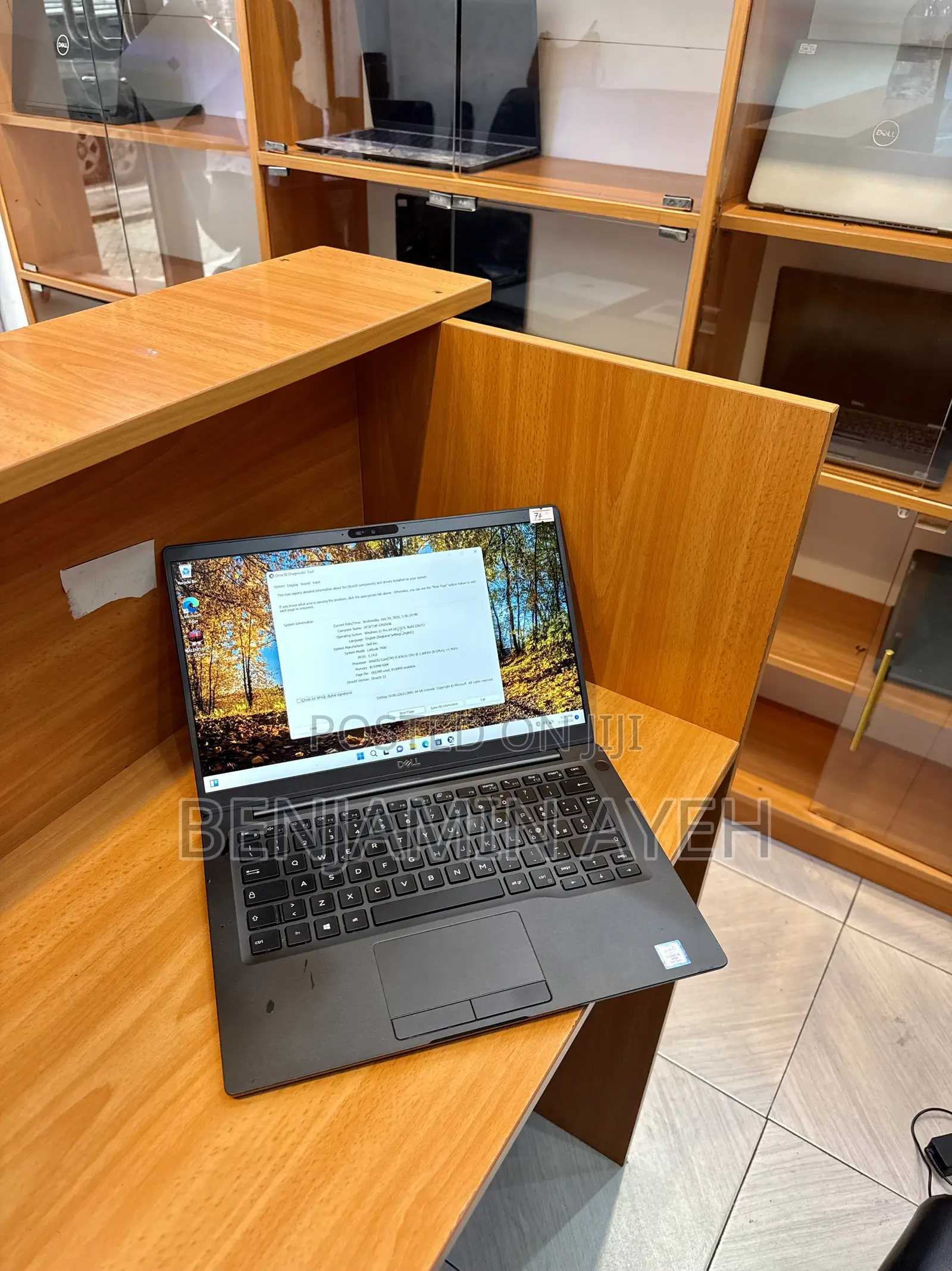 Laptop Dell Latitude 7400 8GB Intel Core i5 SSD 256GB