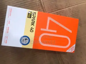 New Tecno Spark 40 Pro 256 GB Black