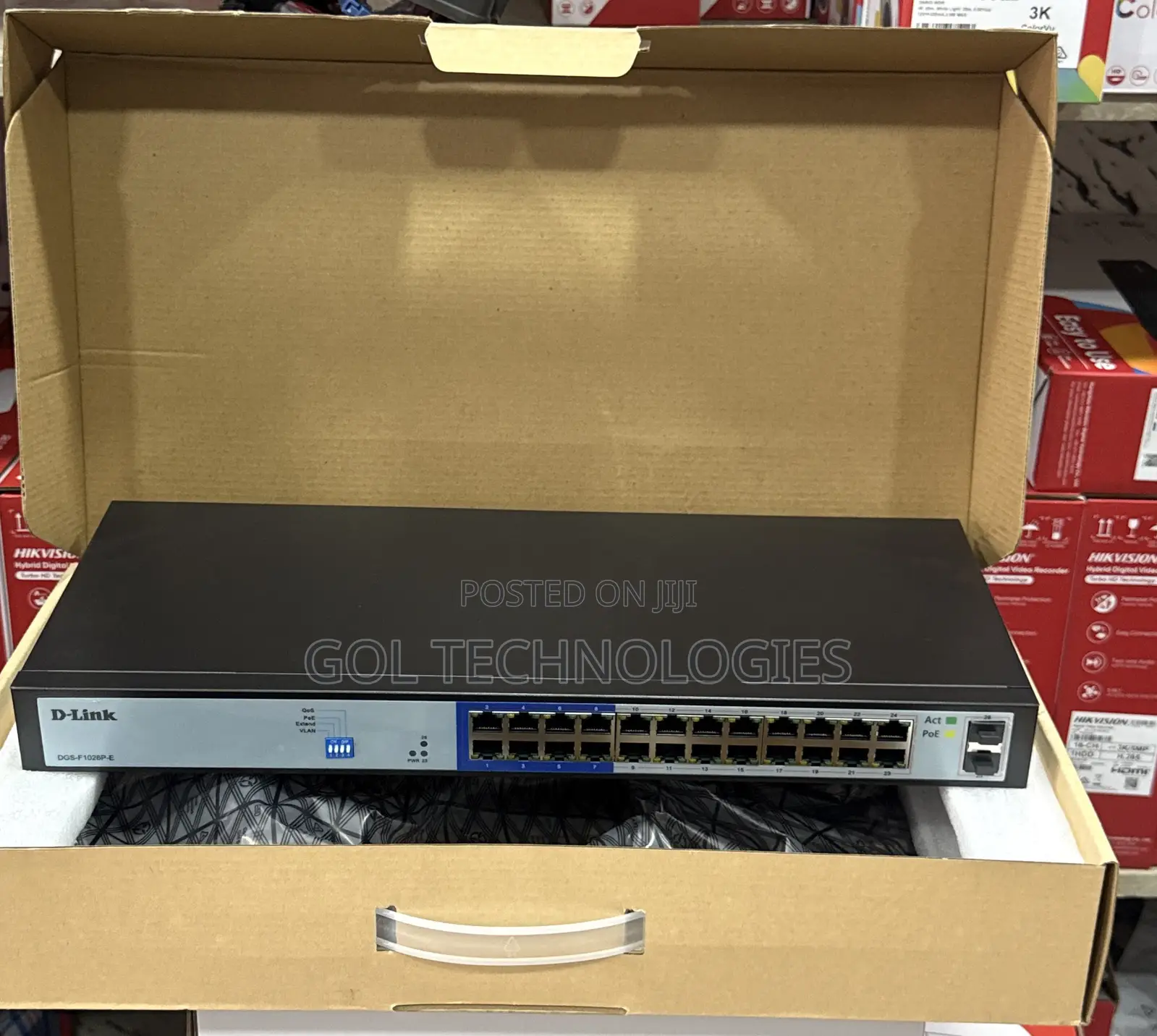 D-Link DGS-F1026p-E 24 Port Gigabit Unmanaged Switch