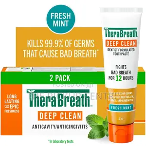 TheraBreath Fresh Breath Toothpaste (4 Oz / 113.5g)