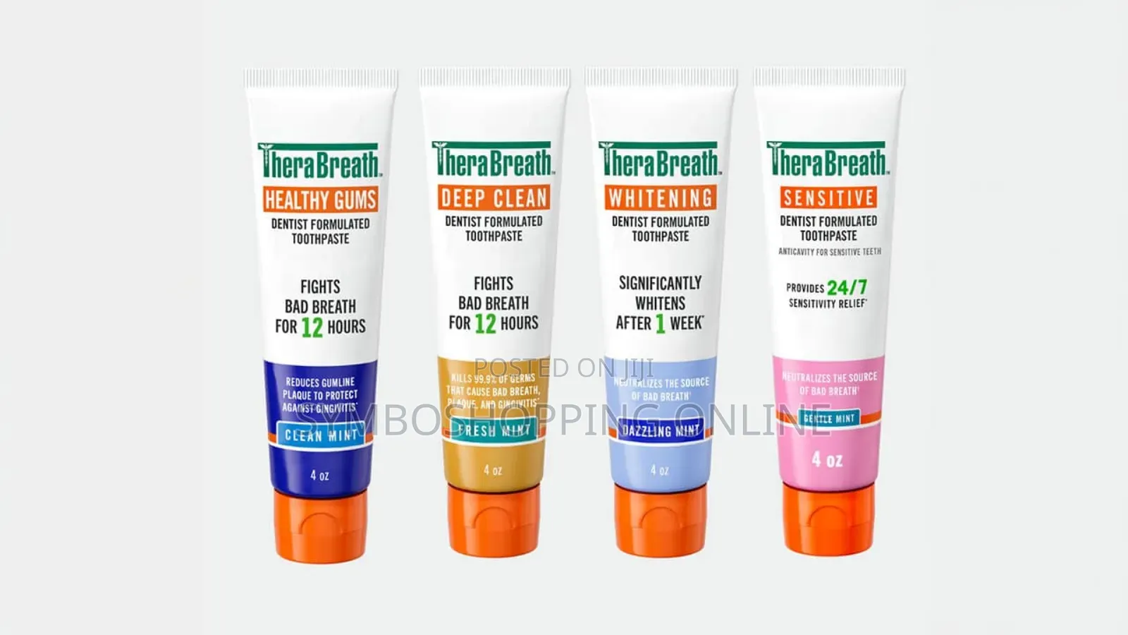 TheraBreath Fresh Breath Toothpaste (4 Oz / 113.5g)