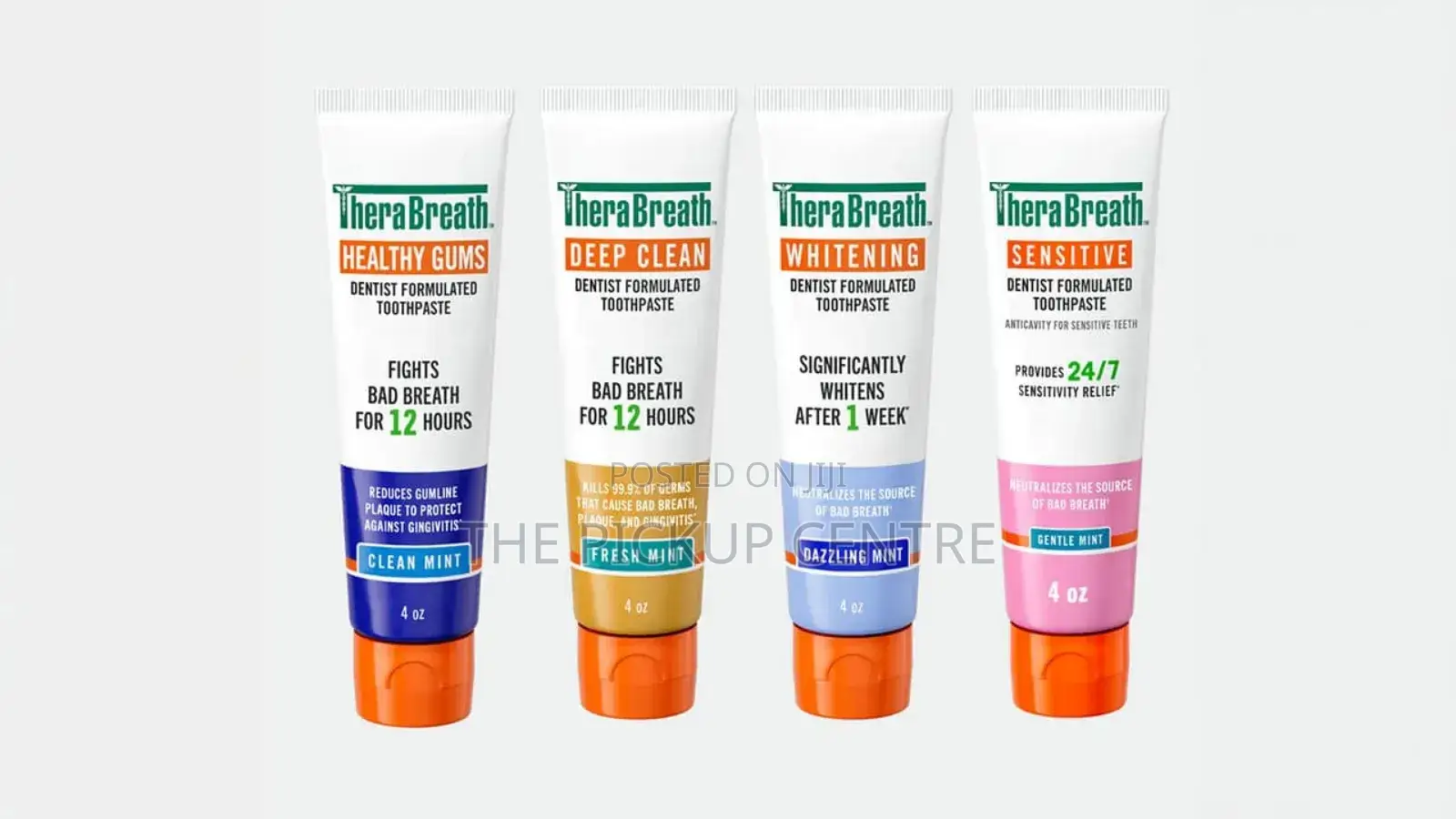TheraBreath Fresh Breath Toothpaste (4 Oz / 113.5g)