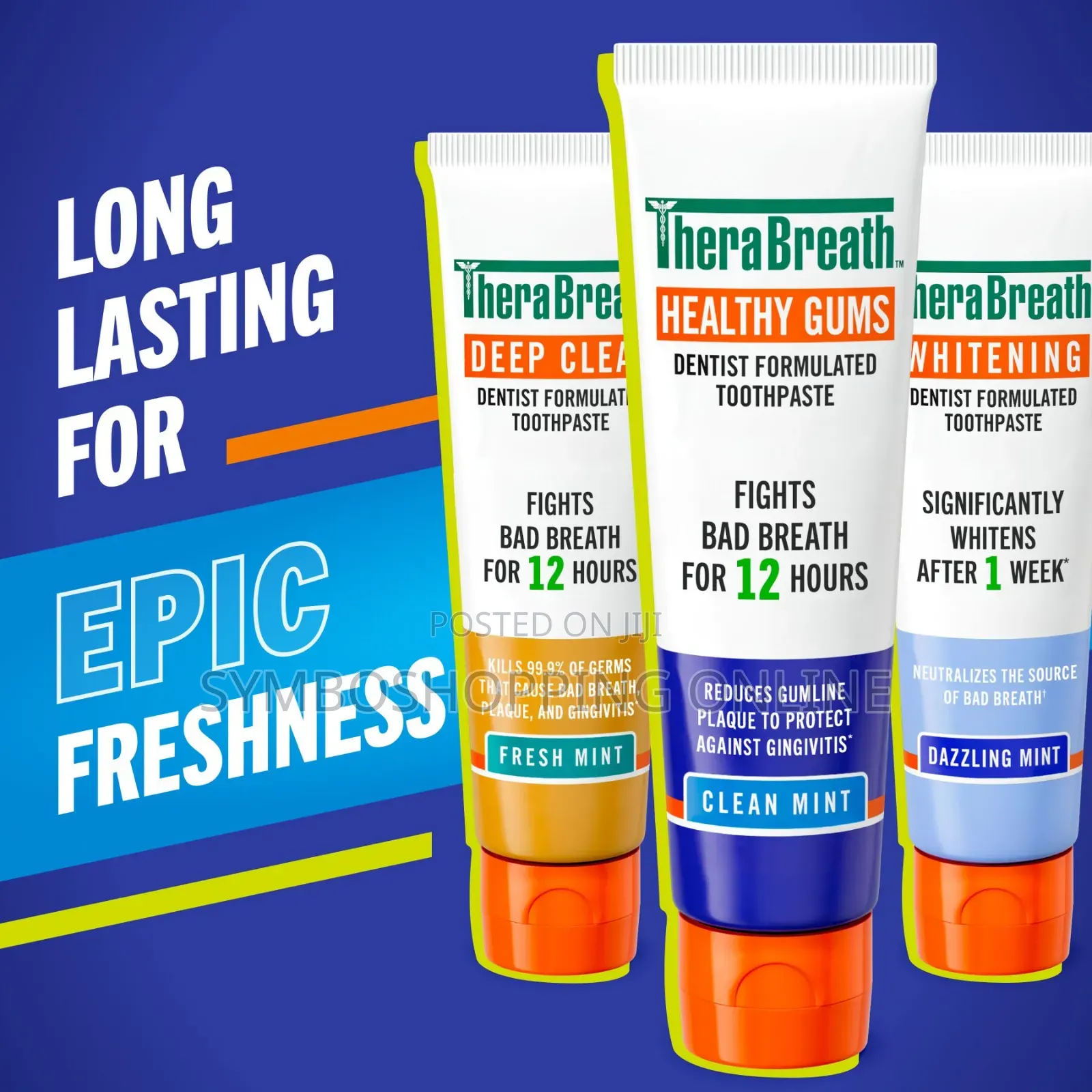 TheraBreath Fresh Breath Toothpaste (4 Oz / 113.5g)