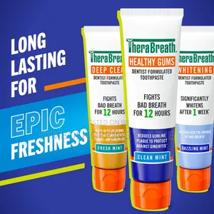 TheraBreath Fresh Breath Toothpaste (4 Oz / 113.5g)