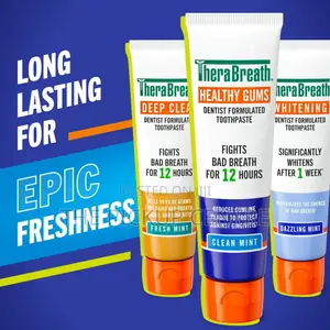 TheraBreath Fresh Breath Toothpaste (4 Oz / 113.5g)