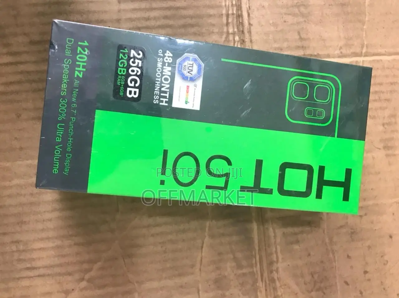 New Infinix Hot 50i 256 GB Blue