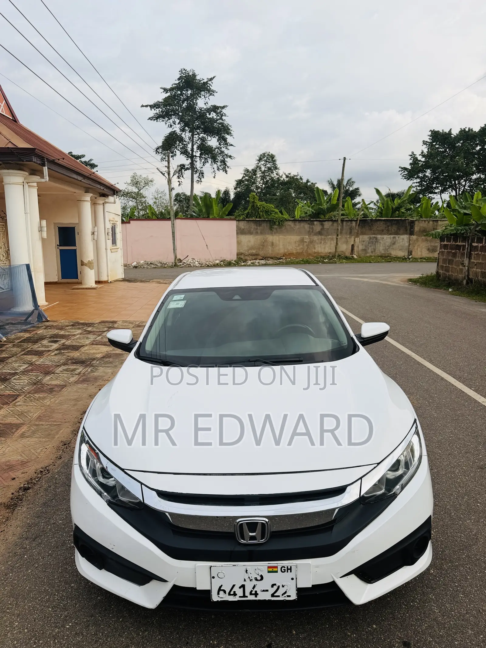 Honda Civic EX Sedan 2018 White