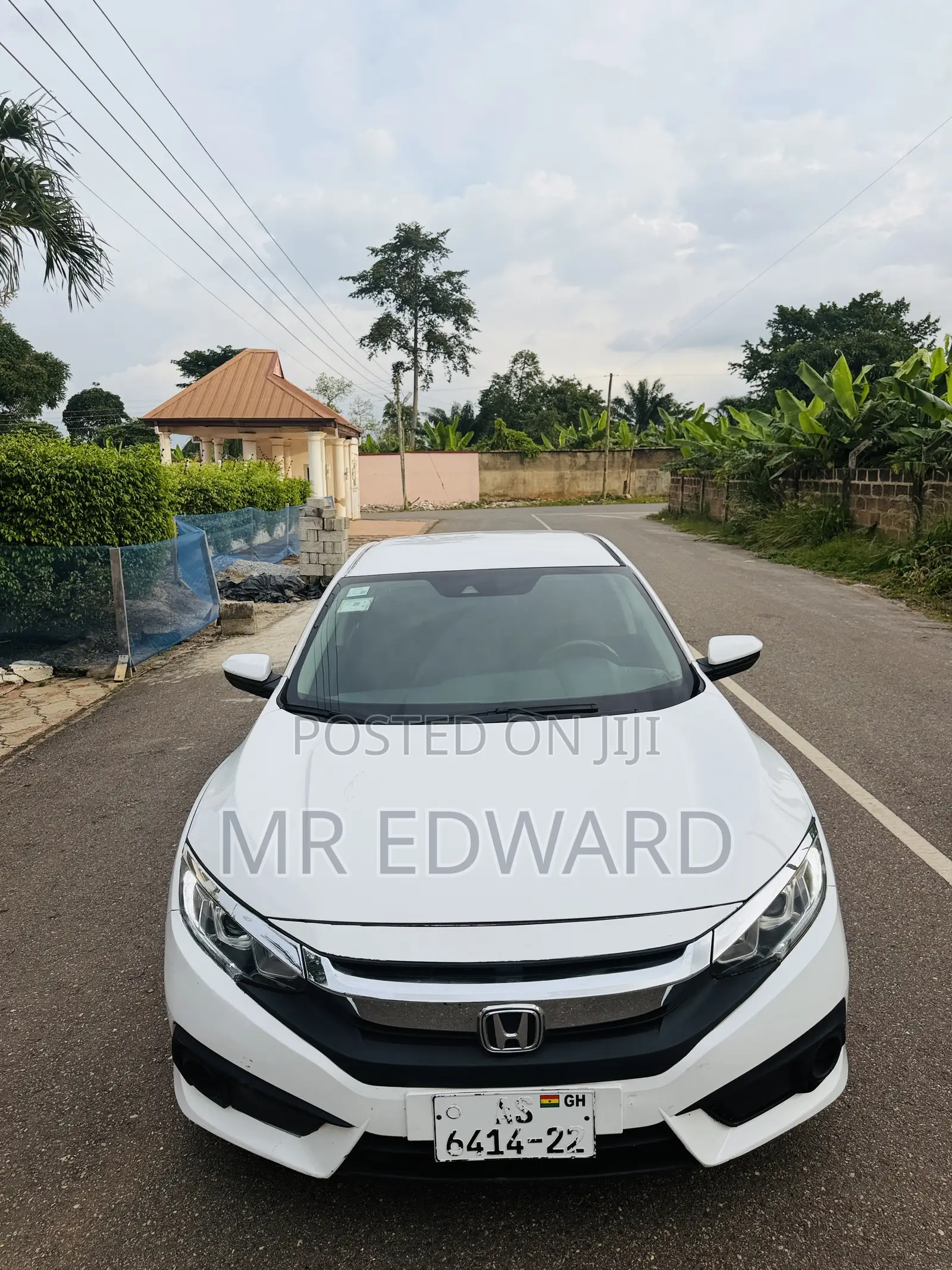 Honda Civic EX Sedan 2018 White