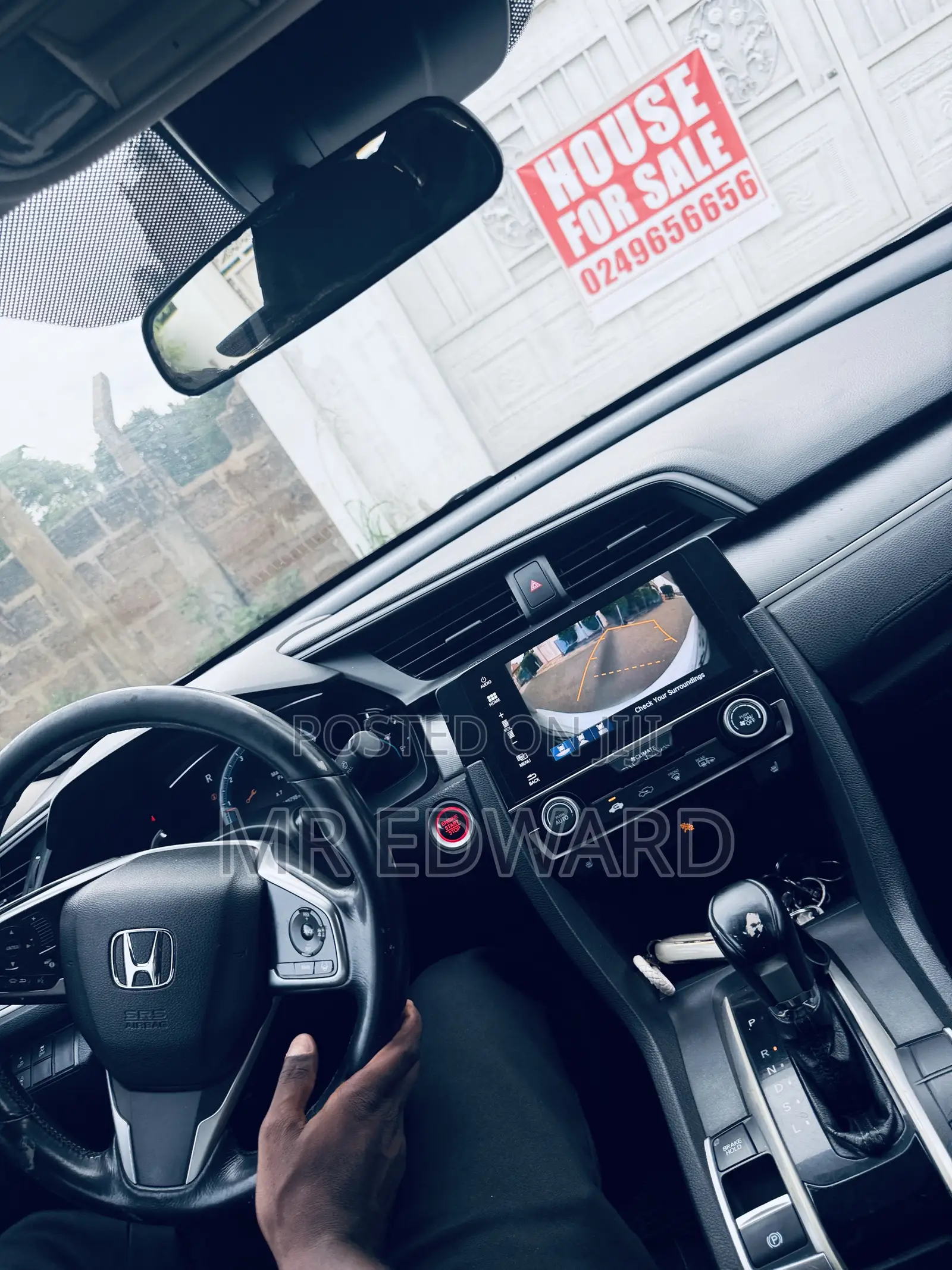 Honda Civic EX Sedan 2018 White
