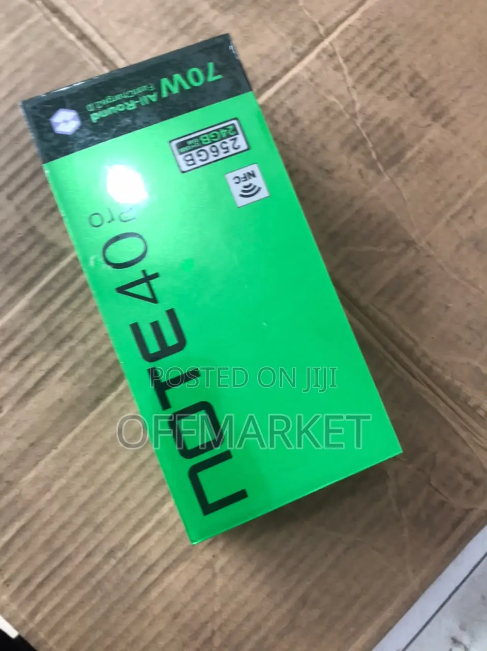 New Infinix Note 40 Pro 5G 256 GB Black