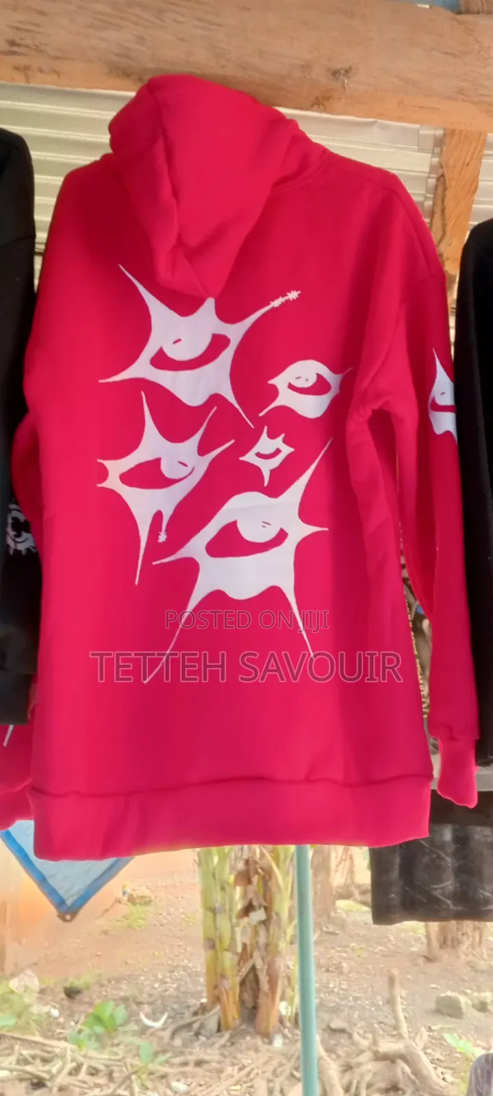 Trendy Urban Pink Graphic Hoodie