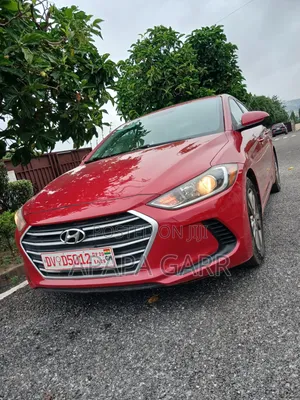 Hyundai Elantra 2017 Red