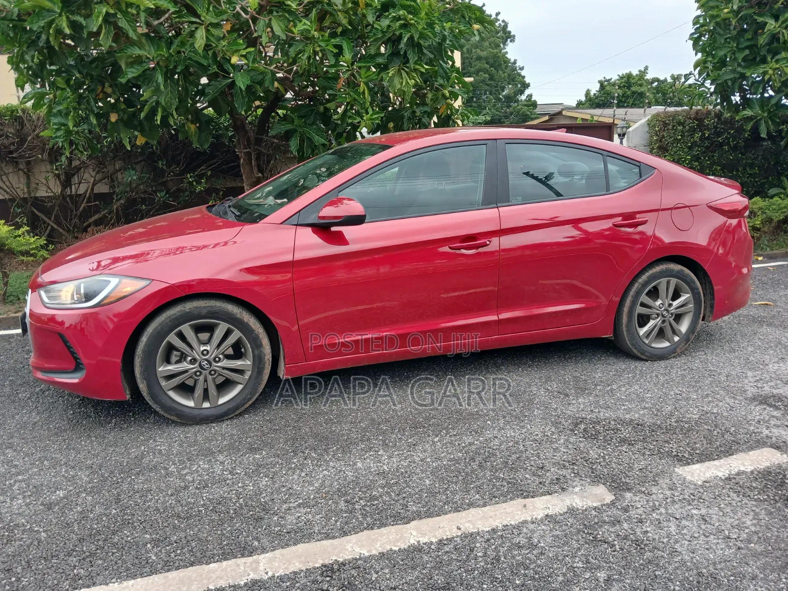Hyundai Elantra 2017 Red